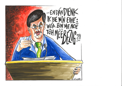 10 Minister-president J.P. Balkenende vraagt zich in het Zeeuws af waar hij nu mee bezig is