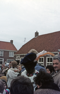 52-DIA Een Zwarte Piet tijdens de intocht van Sinterklaas in Westkapelle