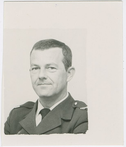 1184 Brigadier L.P.J. van de Woude, werkzaam bij de gemeentepolitie gedurende de jaren 1974-1989