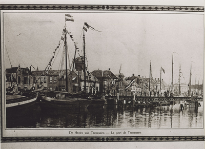 1454 De Haven van Terneuzen - Le port de Terneuzen. De haven langs de Herengracht te Terneuzen