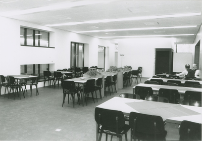 1955 De kantine van het stadskantoor aan het Oostelijk Bolwerk te Terneuzen