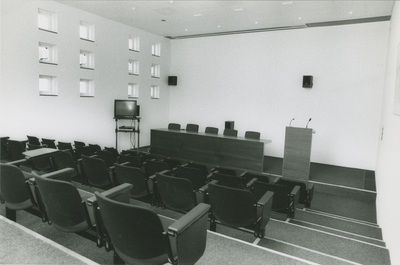 1956 Interieur van het stadskantoor aan het Oostelijk Bolwerk te Terneuzen