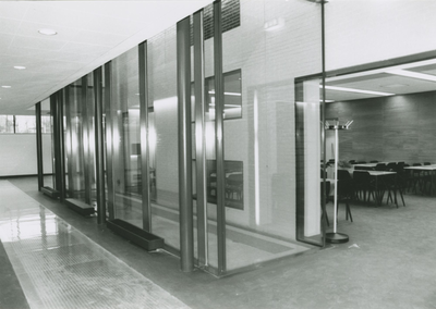 1958 Interieur van het stadskantoor aan het Oostelijk Bolwerk te Terneuzen