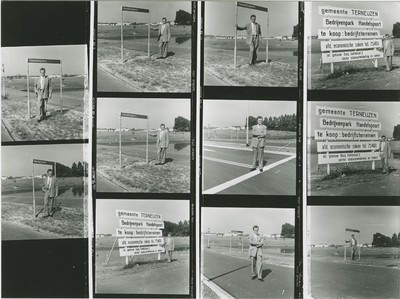 1977 11 Foto's betreffende het aan te leggen bedrijvenpark Handelspoort te Terneuzen