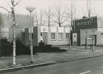 396 Het Zuidlandtheater aan de Zuidlandstraat te Terneuzen. Het gebouw maakte deel uit van een groter geheel waarvan ...