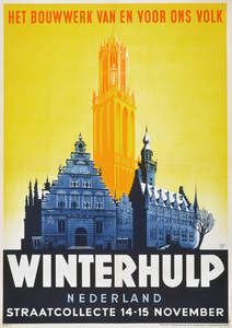 117 Het bouwwerk van en voor ons volk, Straatcollecte 14-15 November - Winterhulp Nederland (W.H.N. 15)
