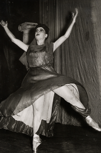 1452 Balletdanseres Angela Bayley. Balletuitvoering in het Concertgebouw