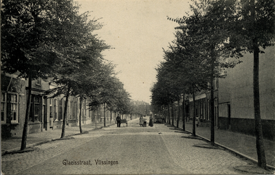 1467 'Glacisstraat, Vlissingen' De Glacisstraat gezien vanaf de Scheldestraat in de richting van de Van Dishoeckstraat