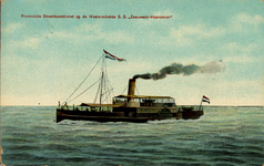 2086 'Provinciale Stoombootdienst op de Westerschelde S.S. 'Zeeuwchs-Vlaanderen' Gebouwd door de Kon. Mij. de Schelde, ...