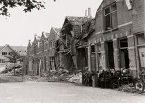 2584 Tweede Wereldoorlog. De Winkelmanstraat. De toestand op 20 augustus 1943