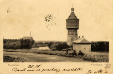 2603 'Panorama. Vlissingen.' De Watertoren aan de Badhuisstraat, gebouwd in 1894