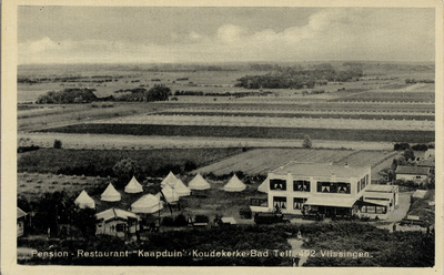 2844 'Pension-Restaurant 'Kaapduin' Koudekerke-Bad Telf. 492 Vlissingen'