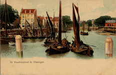 3015 'De Visschersvloot te Vlissingen' De Engelse- of Vissershaven met vissersvloot