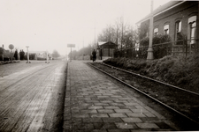 3596 Nieuwe Vlissingseweg bij Souburg, gezien richting Middelburg. Rechts de toegang naar de Souburgse brug