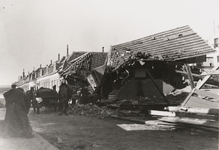 4101 Tweede Wereldoorlog. Vernielde panden in de Marinestraat door bominslag op 1 juni 1942