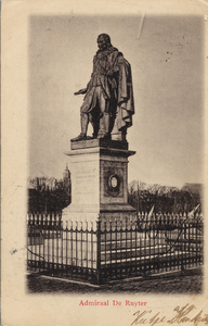 4108 'Admiraal de Ruyter'Standbeeld M.A. de Ruyter, Keizersbolwerk, Boulevard de Ruyter.