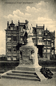 4384 'Standbeeld Frans Naerebout'    Onthuld op 9 aug. 1919 op Boulevard Bankert. Beeldhouwer A.G. v. Lom'