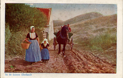 4614 'In de duinen (Zeeland)' Zeeuwse klederdracht