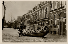 691 'Palingstraat te Vlissingen na watervloed op 1 Febr. 1953' Na de stormvloedramp in de nacht van 31 jan. op 1 feb. ...