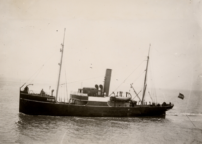 5294 Stoomloodsboot, loodskotter no.9 gebouwd in 1911. In 1940 naar Engeland (naam 'Acht Op'). Per 1 juli 1946 naam: Regulus