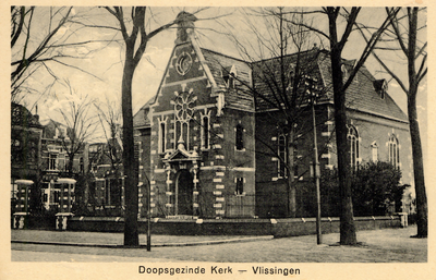 6108 'Doopsgezinde Kerk - Vlissingen' Het 2e gebouw van de Doopsgezinde gemeente aan de Van Dishoeckstraat. Op 6 juli ...