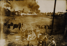 6917 Brand op de Nedpam aan de Prins Hendrikweg op 25, 26 en 27 juli 1924