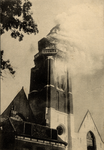 7343 'Brand van de St. Jacobskerk met toren op 5 September 1911 te Vlissingen'