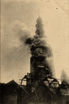 7344 'Brand van de St. Jacobskerk met toren op 5 September 1911 te Vlissingen'