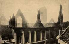 7477 'Brand van de St Jacobskerk met toren op 5 September 1911 te Vlissingen.'