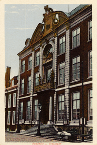 8419 'Raadhuis - Vlissingen' Stadhuis op de Houtkade (Van Dishoeckhuis, van 1818 tot 1965 als stadhuis in gebruik).