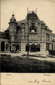 8472 'Station. Vlissingen' Op 15-9-1894 werd het station aan de Buitenhaven in dienst gesteld.