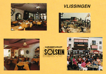 8592 'Vlissingen café-restaurant Solskin' Vier afbeeldingen van café-restaurant Solskin op Boulevard Bankert 58 ...