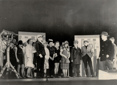 8990 De musical 'Willem Wiedewiet', opgevoerd in het Concertgebouw door leerlingen van de Frans Naereboutschool