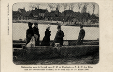 8995 'Herinnering aan het bezoek van H.M. de Koningin en Z.K.H. den Prins aan het overstroomde Zeeland, in de week van ...