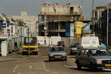9261 Vanaf de Coosje Buskenstraat gezicht op de bouw van het nieuwe winkelcentrum Scheldeplein