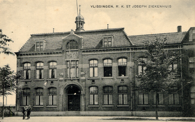 9677 'Vlissingen, R.K. St Joseph Ziekenhuis' Het Sint Joseph Ziekenhuis in de Van Dishoeckstraat. Officieel geopend op ...
