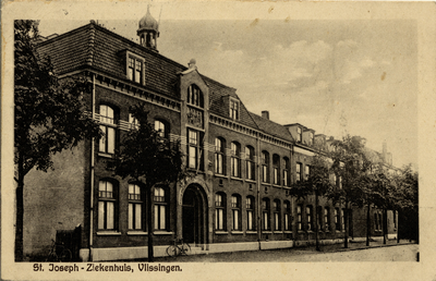 10036 'St. Joseph-Ziekenhuis, Vlissingen.' Het Sint Joseph Ziekenhuis in de Van Dishoeckstraat. Officieel geopend op 7 ...