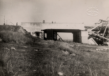 11487 Vlakebrug over het kanaal door Zuid-Beveland. Herstel oorlogsschade