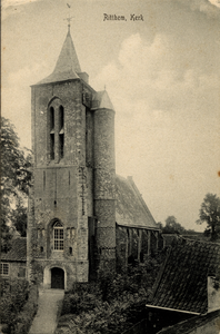 11724 'Ritthem, Kerk' De Nederlands Hervormde kerk