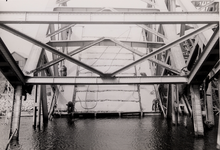 11821 Vlakebrug over het kanaal door Zuid-Beveland. Herstel oorlogsschade