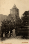11874 'Kerk. Oost-Souburg' De Nederlands Hervormde kerk op het Oranjeplein in Oost-Souburg