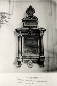 12214 Gedenksteen voor Jan Lambrechtsen Coole o.a. burgemeester van Vlissingen.