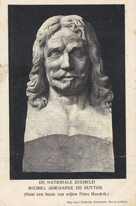 12410 'De Nationale Zeeheld Michiel Adriaansz. De Ruyter. (Naar een buste van wijlen Prins Hendrik.)'