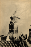 13579 'Groote brand te Vlissingen, 5 Sept. 1911. Het omvallen van den toren'. Brand St. Jacobskerk