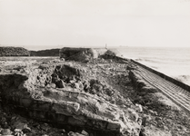 14456 Stormvloed 31 januari-1 februari 1953. De vernielingen aan de Nolledijk.
