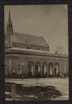14489 De hoofdwacht gezien vanuit de Wagenaarstraat. Gebouwd in 1836 en hoofdkwartier van de garnizoenscommandant. Op ...