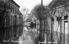 14966 Tweede Wereldoorlog. Grote Abeele na de inundatie van Walcheren in oktober 1944