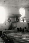 15154 Interieur van de Lutherse kerk in de Walstraat, na restauratie.