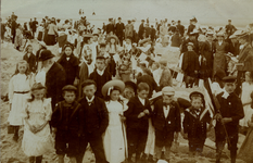 15499 Strandfeest op het badstrand te Vlissingen.