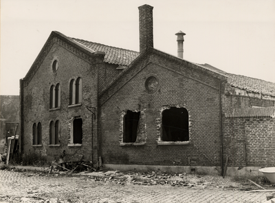 15546 Bijgebouw van de gasfabriek aan de Wijnbergsekade (gasfabriek 1861-1955)